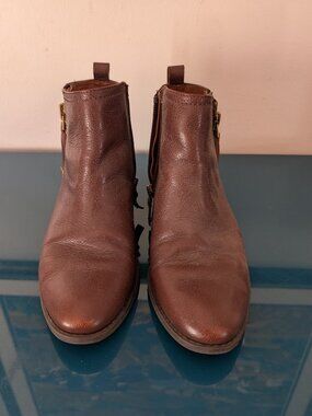 Franco Sarto Flat Ankle Boots